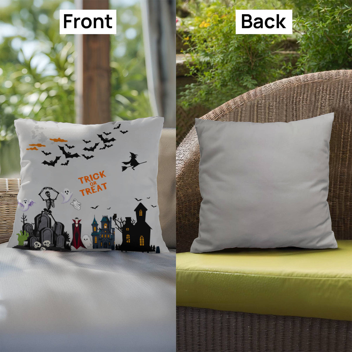 Dracula's Indoor Outdoor Pillow