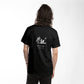 Next  Wave  Bella + Canvas 3001 Unisex T-Shirt Back Print - Surf Black
