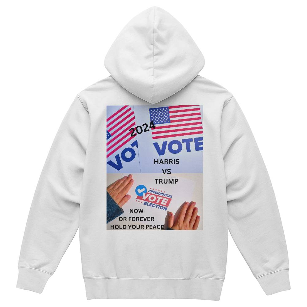 Harris vs Trump Pullover Fleece Hoodie