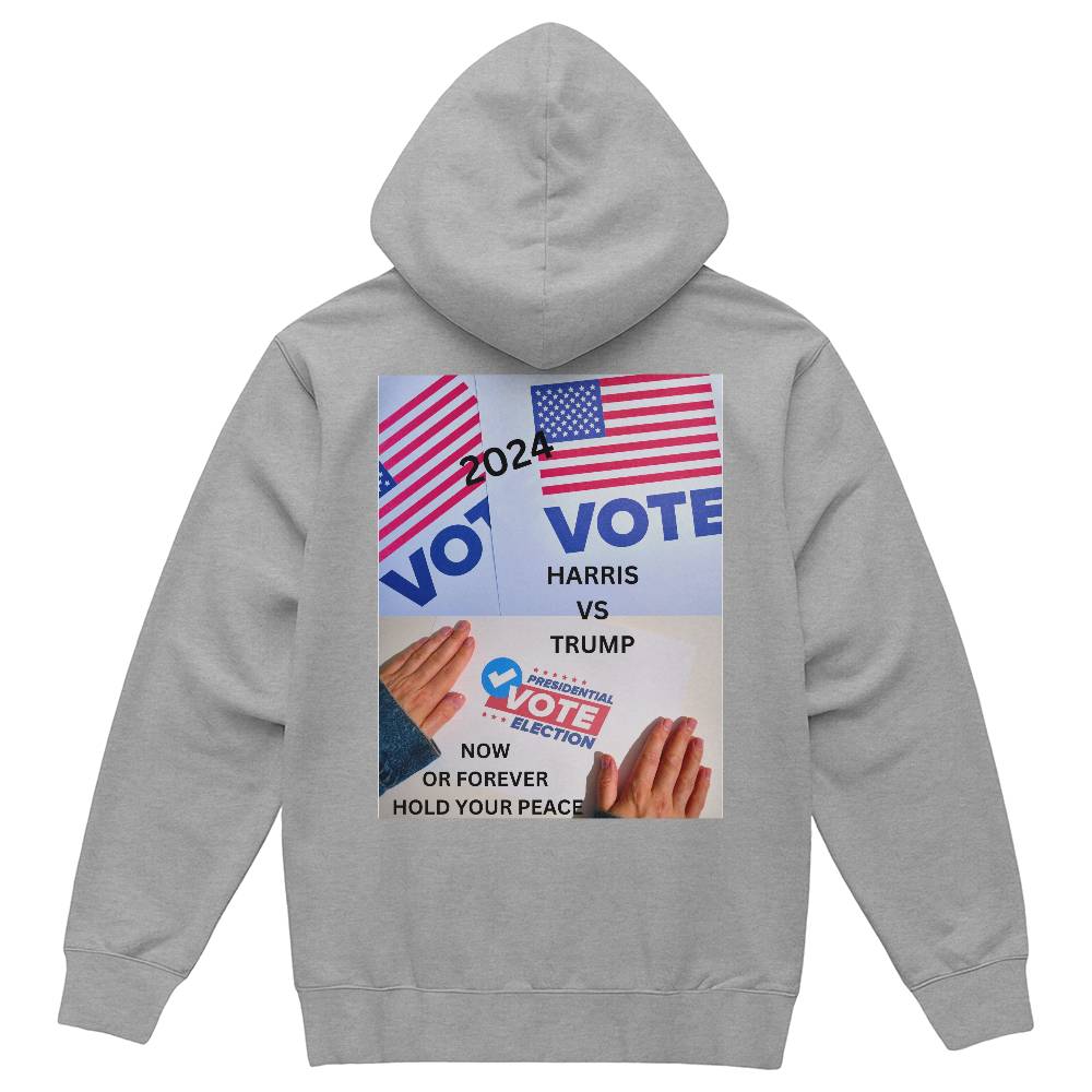 Harris vs Trump Pullover Fleece Hoodie