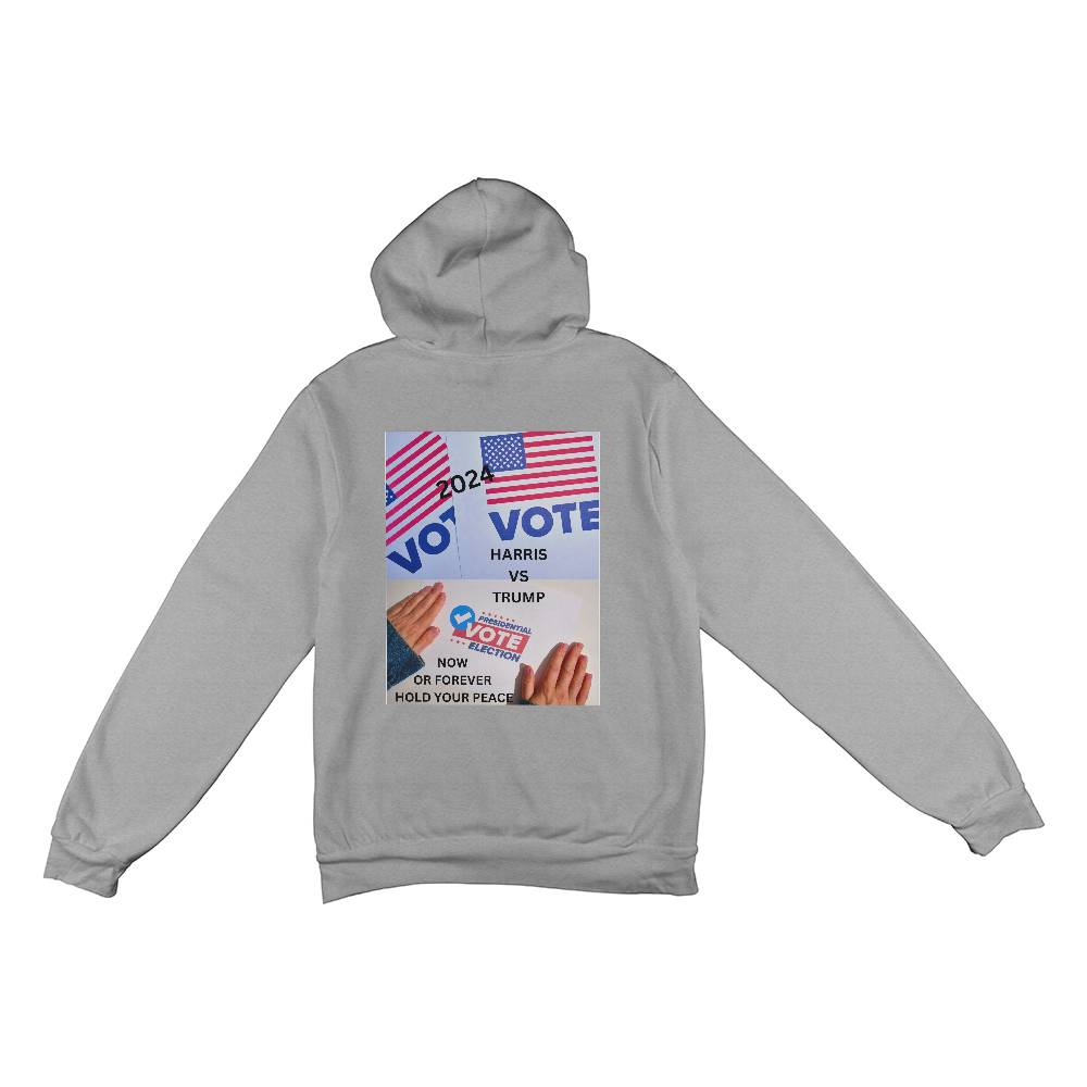 Harris vs Trump Pullover Fleece Hoodie