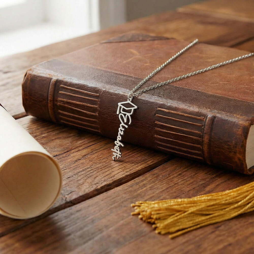 Gradulation Name Necklace for Him