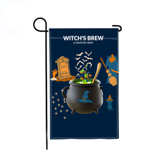 Halloween Garden Flag